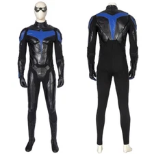 Nightwing Costume Cosplay Suit Dick Grayson Titans Season 1 Men Outfit Handmade