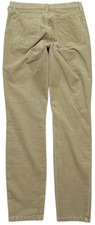 Loft Pants Womens 4/27 Dark Beige High Waist Skinny Corduroy Stretch