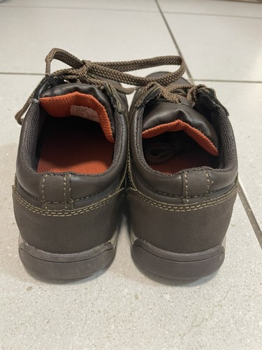 American Eagle Youth Boys Brown Tennis Shoes Sneakers Size 4 - Picture 3 of 7