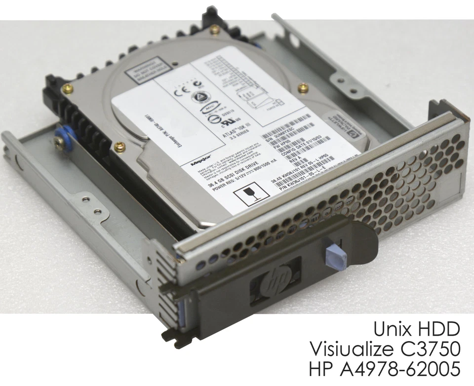 18GB SCSI FESTPLATTE UNIX FÜR HP VISUALIZE C3750 A4978-62005 A4978-00018 VZ18 - Bild 3 von 3
