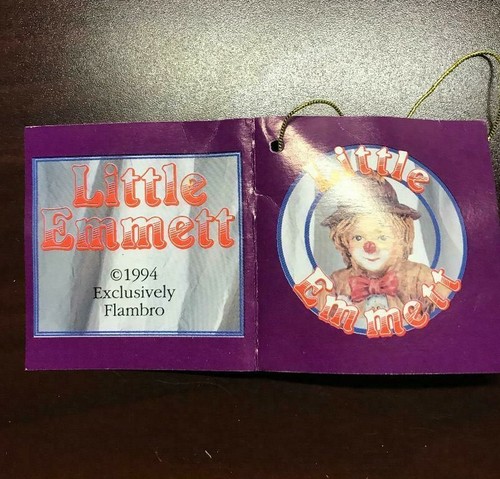 Emmett Kelly Jr. Little Emmett Ornament Your Present #9134 New in Box - Picture 6 of 7
