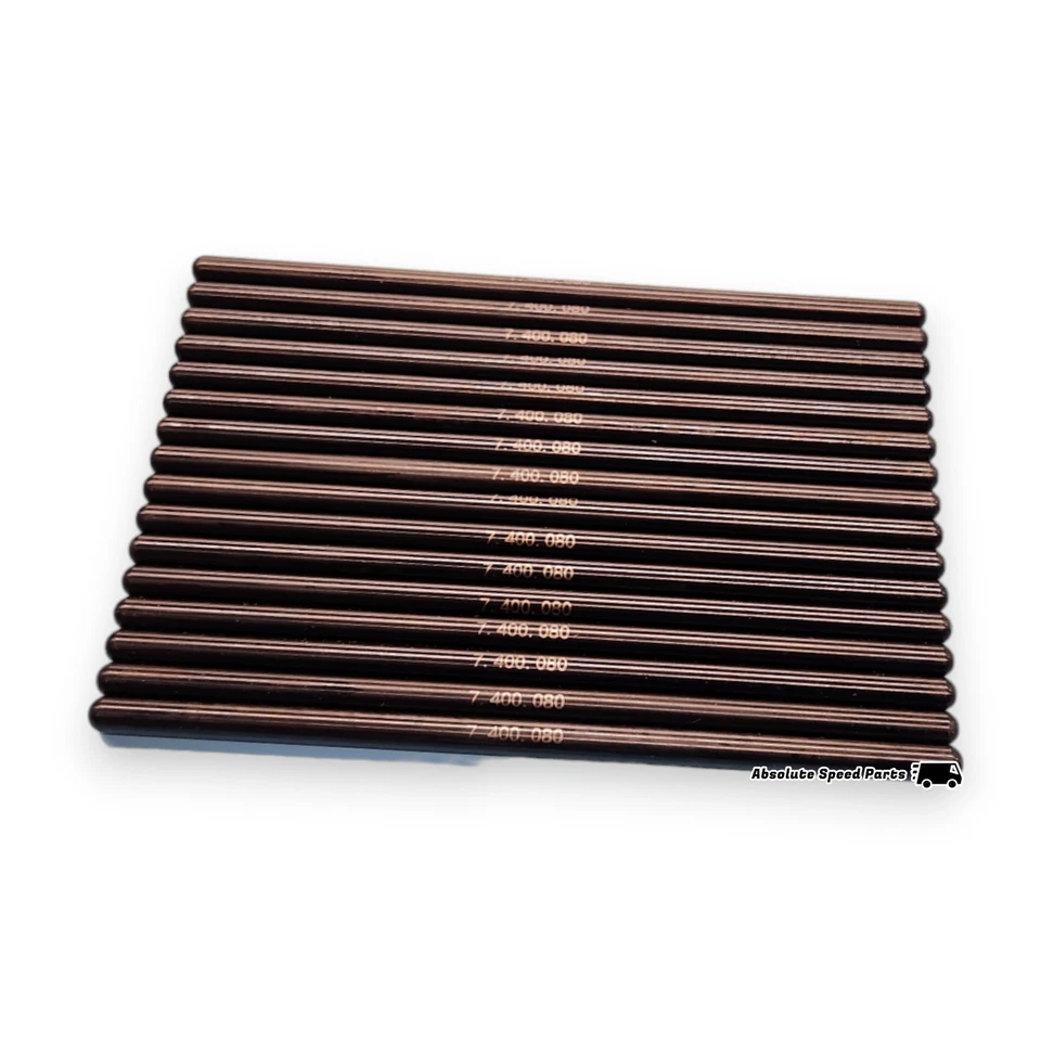 Varillas de empuje cromoly Texas Speed TSP 7,400" para GM LS LS1 LS2 LS3 LQ4 LQ9 5,3 L 6,0 L Foto 3 de 4