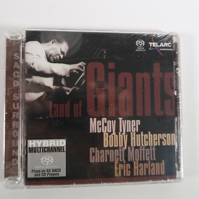 McCoy Tyner Land of Giants (CD 2003) Bobby Hutcherson, Eric Harland Blues Music