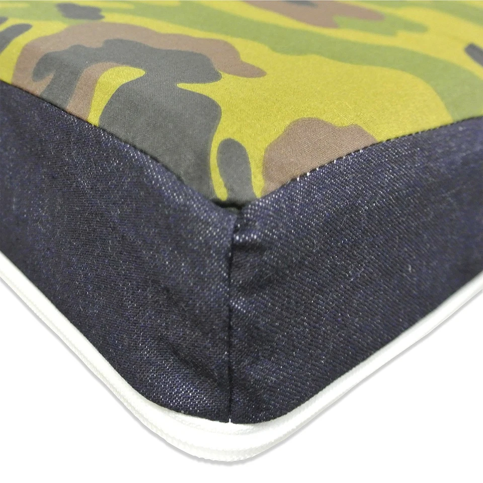 CUCCIA MORBIDA CANI E GATTI MATERASSINO CANE MEMORY SFODERABILE JOHNNY 8+2 CM - Immagine 3 di 4