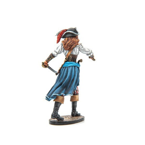 First Legion - PIR006 Female Pirate with Dual Cutlasses - Picture 3 of 3