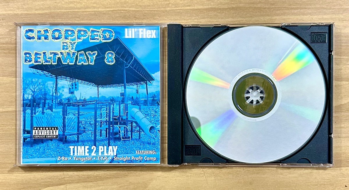 CD ~ Lil' Flex ~ Time 2 Play ~ P.A. ~ Slow & Chop ~ 12