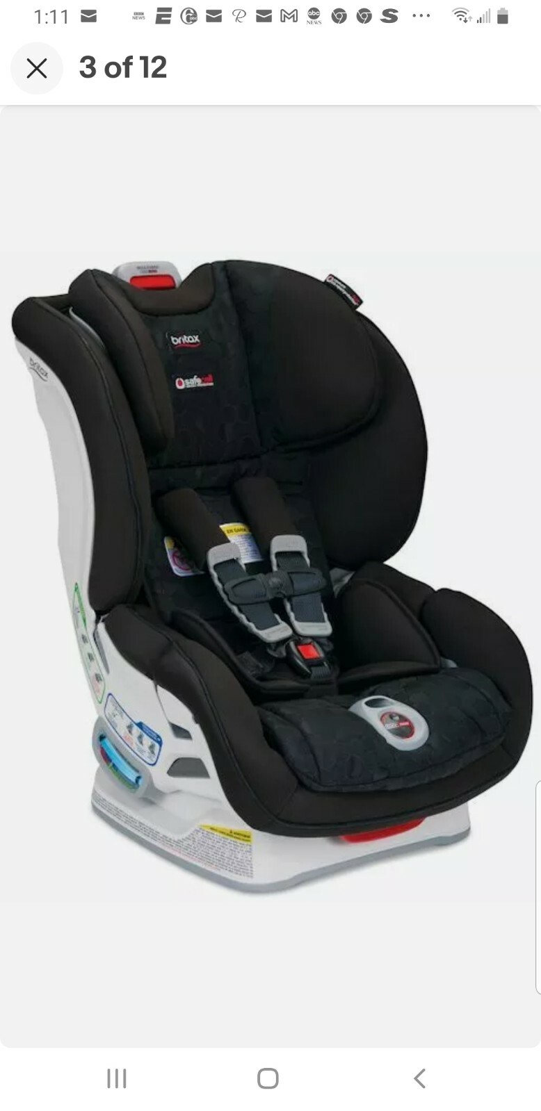 britax boulevard circa