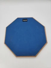 Tosnail HQ Percussion Products Real Feel 12" Drum Practice Pad Vintage