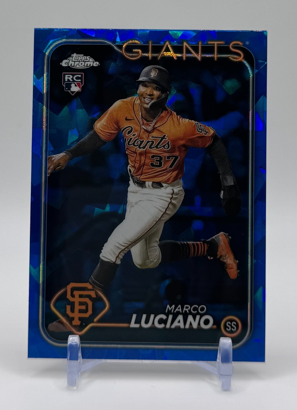 2024 Topps Chrome Sapphire Marco Luciano #232 San Francisco Giants