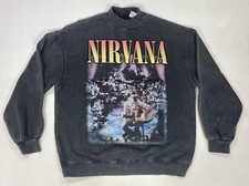 H&M Nirvana Unplugged New York Crewneck Sweat...