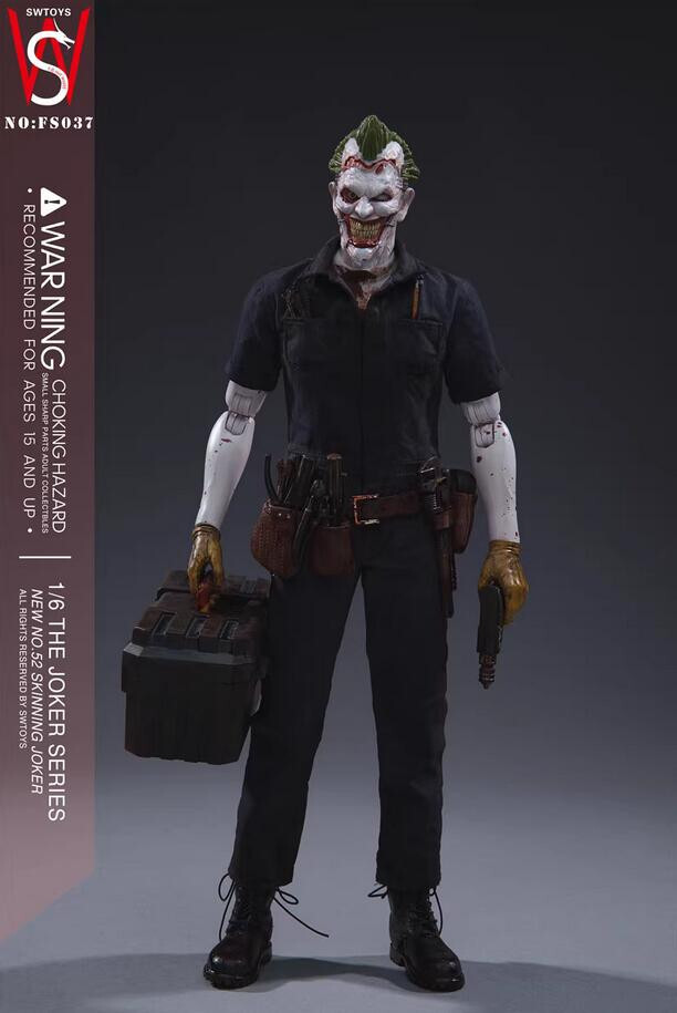 SWTOYS 1/6 スキニング ジョーカー SWTOYS New NO.52 Skinning Joker FS037 Scale 1/6 Figure Model