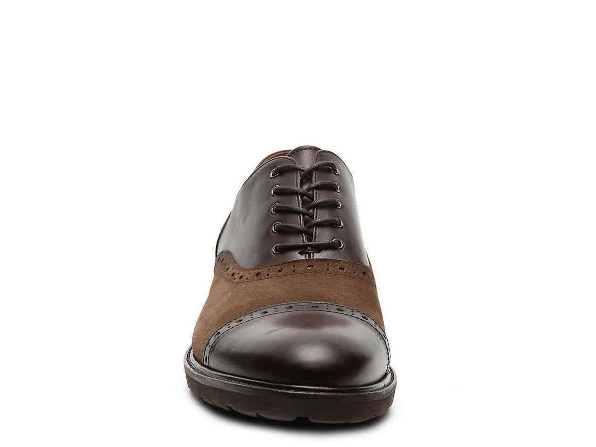 65% OFF NEW ASTON GREY Blake Cap Toe Oxford Brown Retail  display picture 1