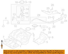 FIAT OEM 17-20 124 Spider Fuel System Components-Heat Shield Rivet 68314201AA