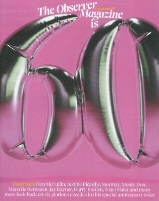 Observer Magazine 60th Anniversary, Kamala Harris, Stormzy, Eddie Marsan, 8.9.24