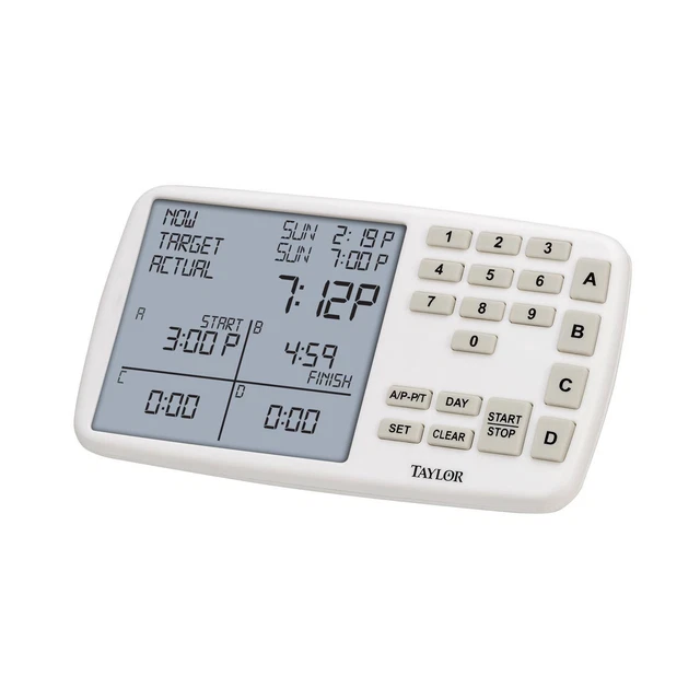 Taylor 白色厨房计时器