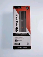NEW IN BOX - HyperX SoloCast 2 – USB Microphone Built in Shock Absorber PC Comp