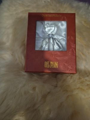 Oleg Cassini Crystal Purfume Flakon Neu unbenutzt im Karton tolles Ausstellungsstück