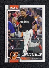 2026 Topps Series 1 - Samuel Basallo #104 (RC) Rookie Baltimore Orioles