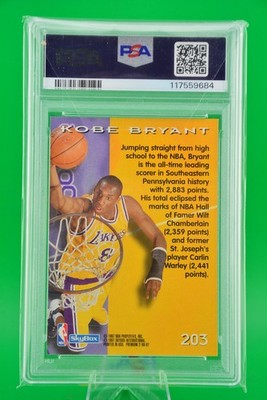 1996-97 SkyBox Premium #203 Kobe Bryant PSA 7 | eBay
