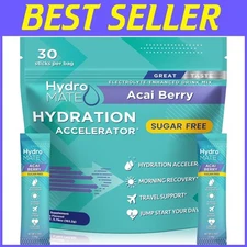 Rapid Hydration Electrolyte Powder, Acai Berry 30 Sticks