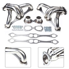 Exhaust Header Manifold Fit Chevy Small Block Sb V8 262 265 283 305 327 350 400