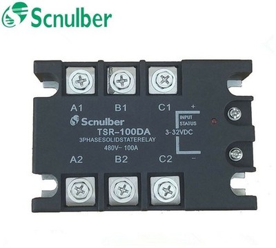 1 Pc. New Three-phase Solid State Relay TSR-100DA 480VAC 100A DC control AC *mp