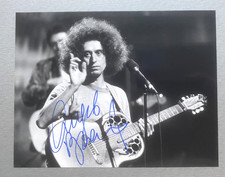 ANGELO BRANDUARDI 1981 foto stampa firmata di persona 16x21 autografo