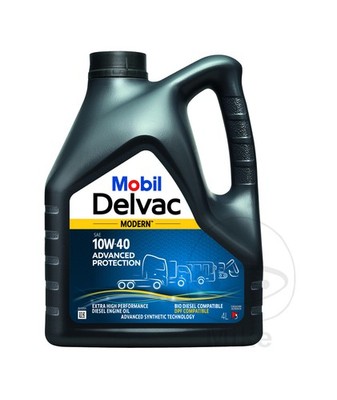 MOBIL High Performance Protection Oil 10W40 DELVAC 4L MODERN MODERN  10W-40