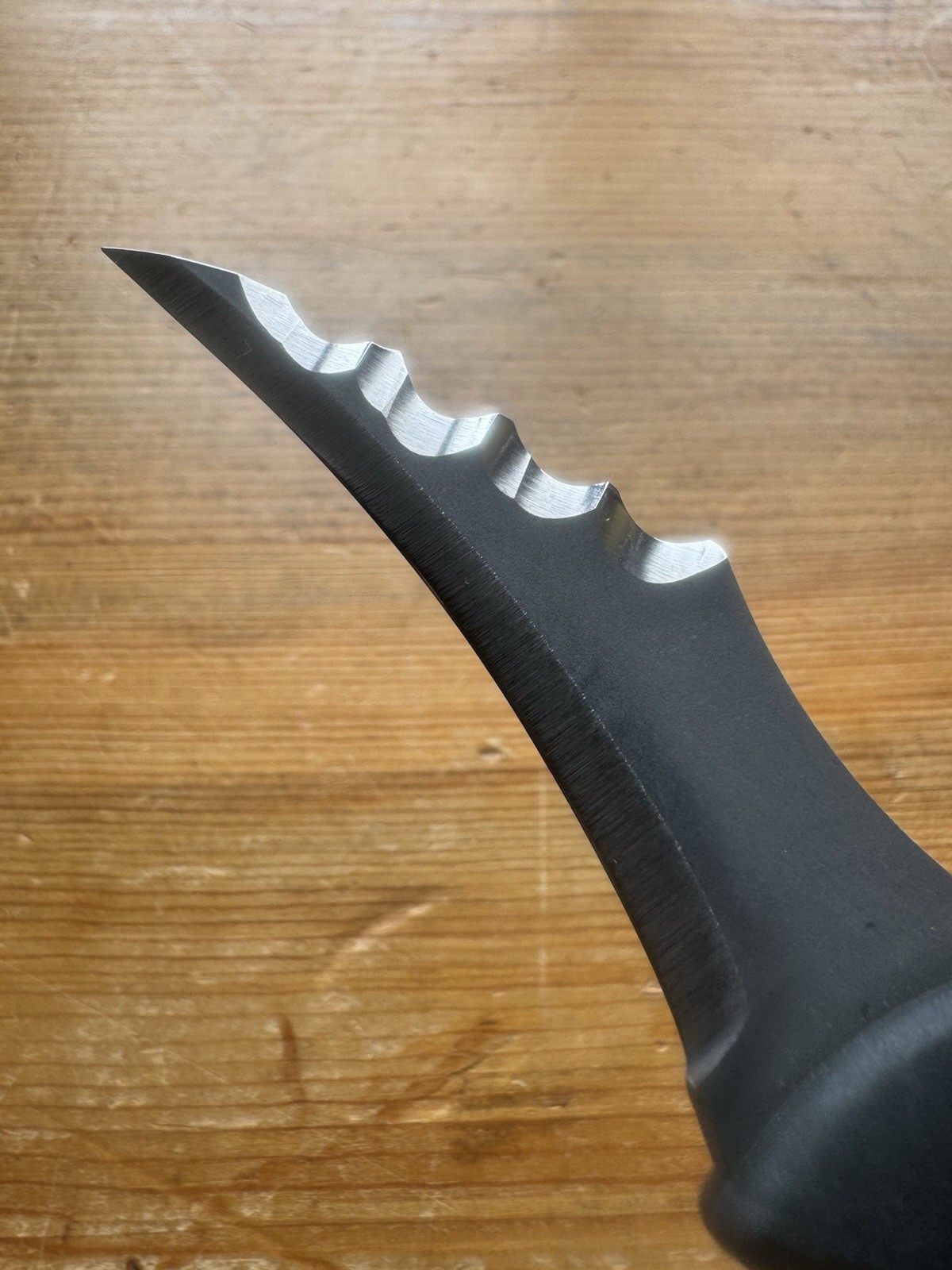 Kopis Designs x Ed Calderon L-Via Custom Knife w/Offensive Industries Sheath