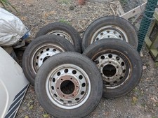 Set of x5 Sprinter Crafter Steel Spare Wheel + Tyre Replacement 6x130 16"