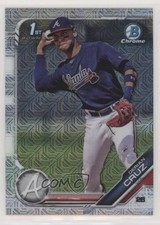 2019 Bowman Chrome Prospects Mega Box Mojo Refractor Derian Cruz #BCP-11 fm0