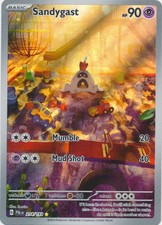 Moderately Played Sandygast - 214/193 - Illustration Rare Pokemon Paldea Evolved on eBay