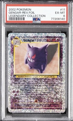 Gengar graded PSA 6 for sale on eBay