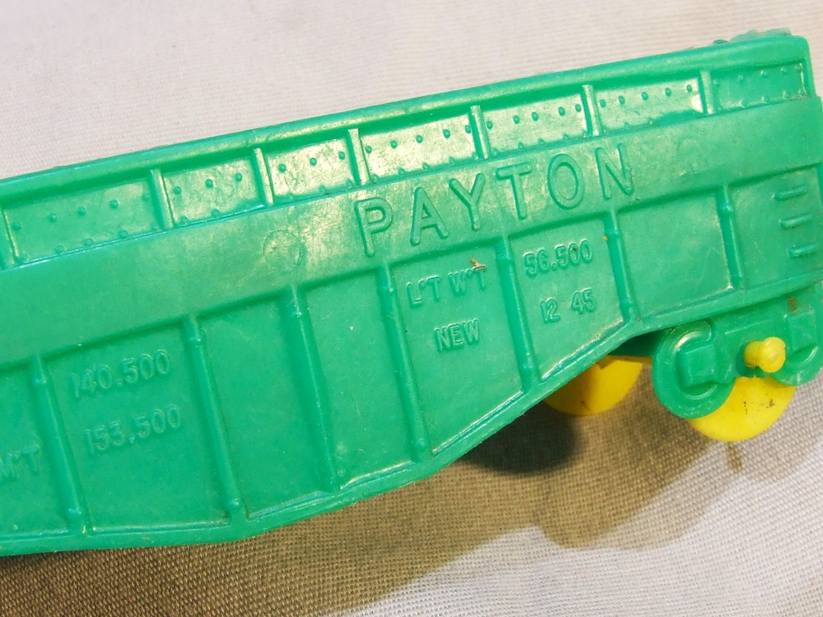 Vintage 1950's Payton Plastics Toy Train