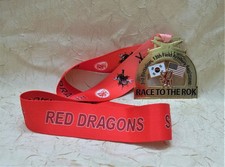 RACE TO THE ROK Medal 3rd Battalion 13th Field Artillery Regiment Red Dragons OK