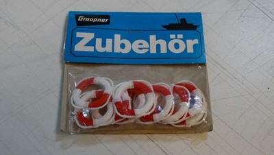 10 x Rettungsring Graupner 300/1 Rarität Originalverpackt
