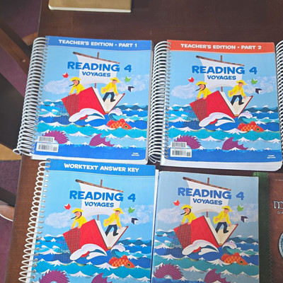 BJU Press Reading 4 Voyages Grade 4 Third Edition Bundle (9 items)