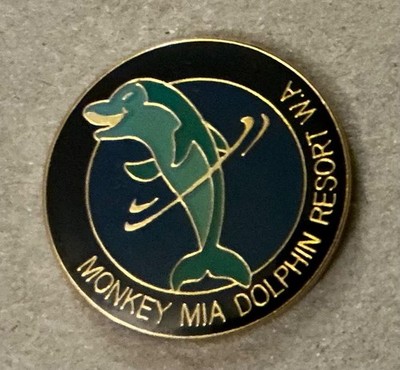 Anstecknadel PIN Australien / Monkey Mia Dolphin Resort W.A. / NEU / 2004