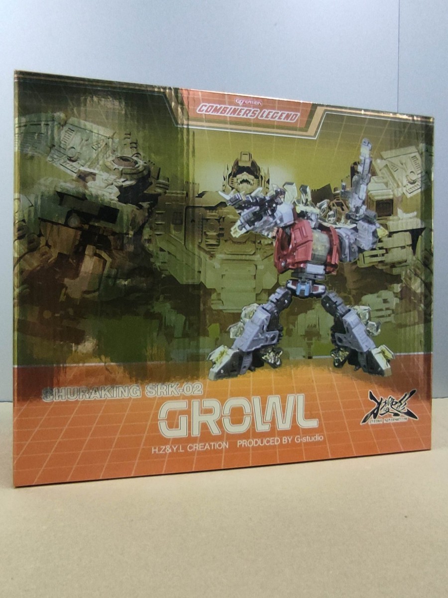 GCreations Combiners Legend Shuranking SRK-02 Growl Figure | eBay