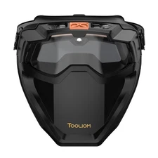 LED Light Auto Darkening Welding Goggles With 4 Arc Sensors Eye Safety