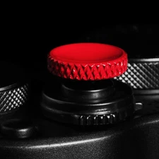Camera Shutter Button 2 Pack/red Upscale And Delicate Soft Shutter Release But