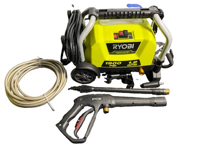 #ad RYOBI RY1419MT 1900 PSI 1.2 GPM Electric Pressure Washer Tested Working $115.00