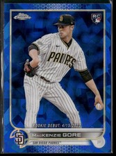 2022 Topps Chrome Update Sapphire Edition US294 MacKenzie Gore San Diego Padres