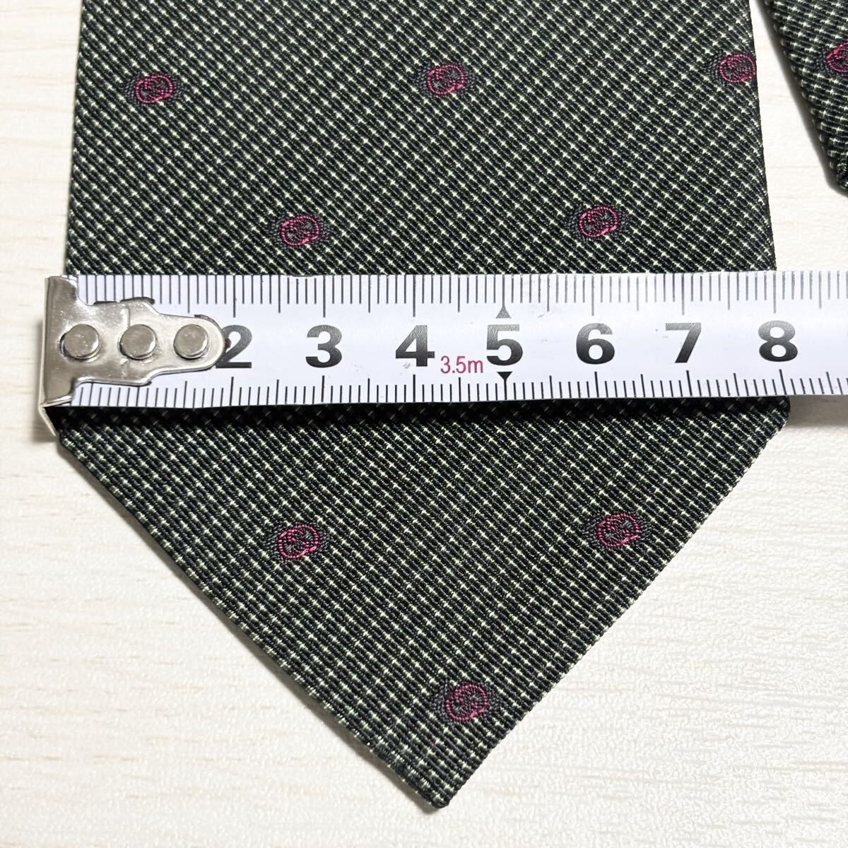 GUCCI GG Pattern Interlocking Allover Pattern Sil… - image 3