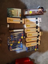 Lot of 9 Beachwood LTD Electric Welcome Candle Stick Lamp - 4 Foot Cord ~ 