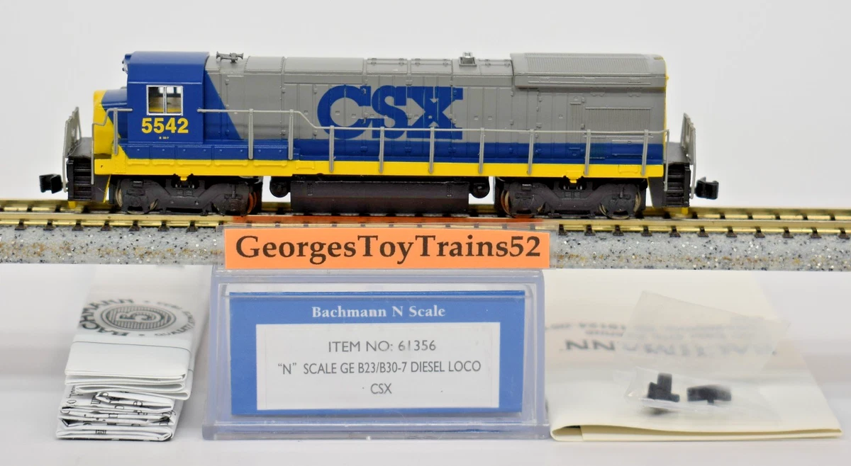 Bachmann N CSX Transportation Model Railroad Locomotives for sale