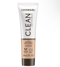 Covergirl Vegan Clean Foundation Invisible 125 Buff Beige