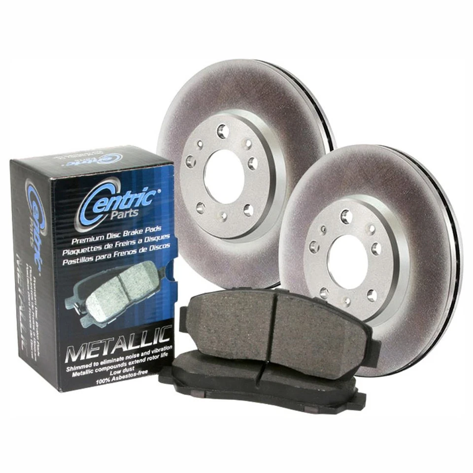 Juego de pastillas de freno y rotores delanteros Centric para Mitsubishi Grandis tracción trasera 2,4 L 2009 Foto 2 de 4