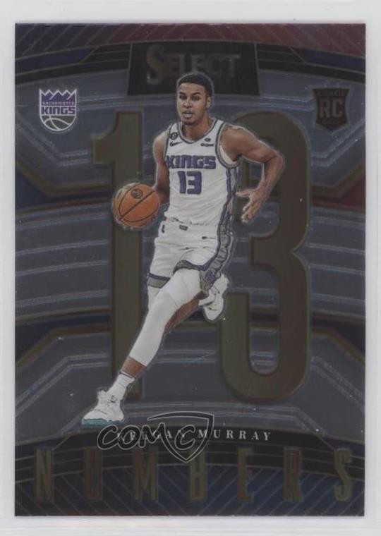 2022-23 Panini Select Select Numbers Keegan Murray #18 10k7