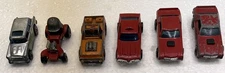 6-Vintage RED LINE HOTWHEELS